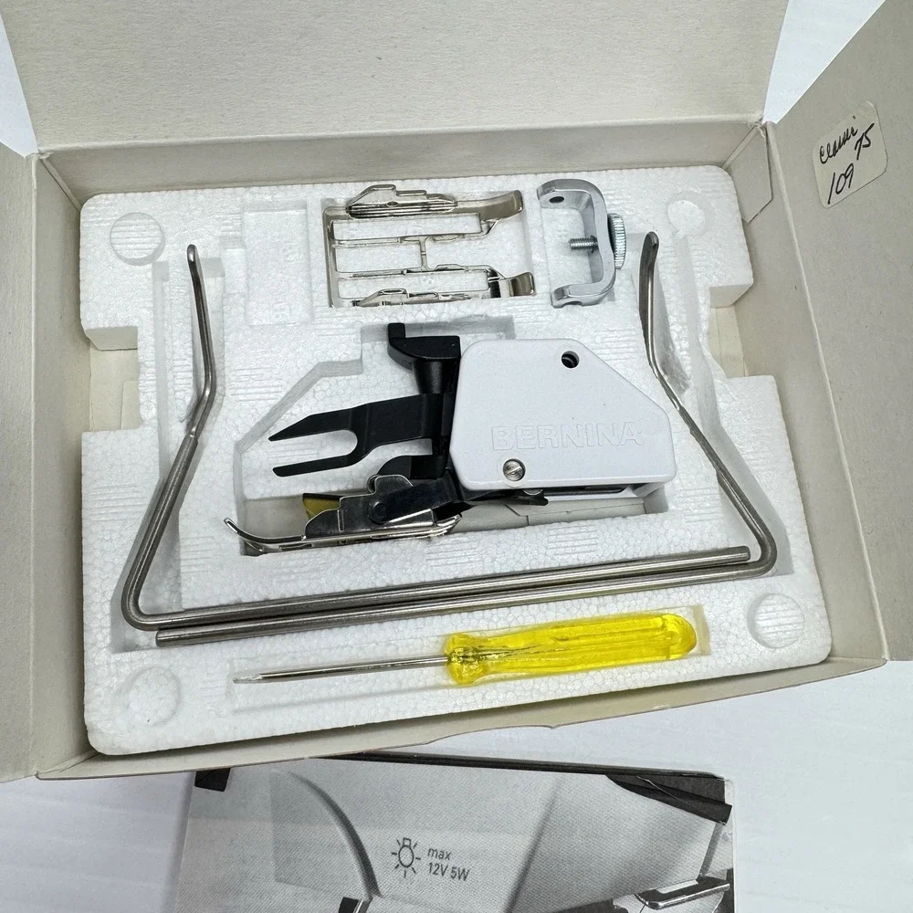 Genuine BERNINA Two Sole Walking Foot With Seam Guide 0089697000
